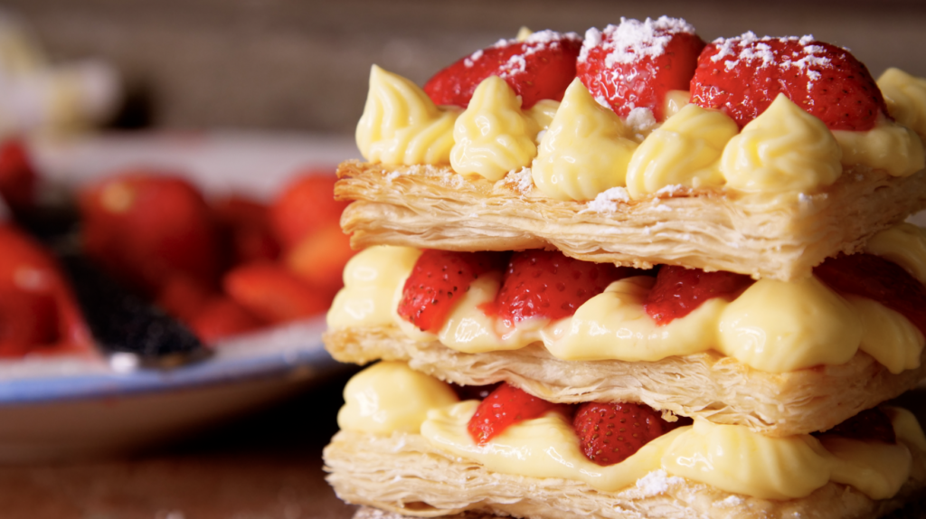 Millefoglie Mille-feuille Pastry Cream Recipe