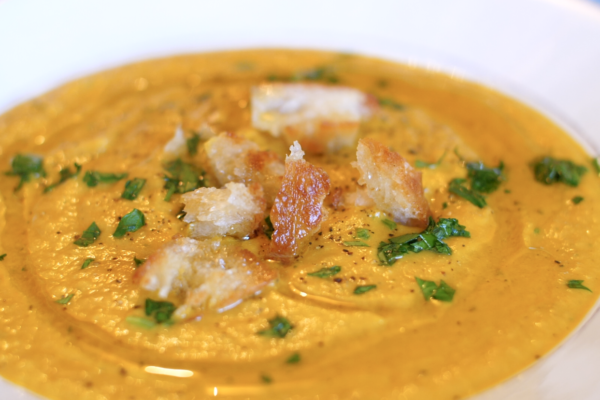 Carrot Ricotta Cumin Soup Recipe